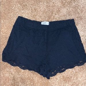 Abercrombie Lace Shorts